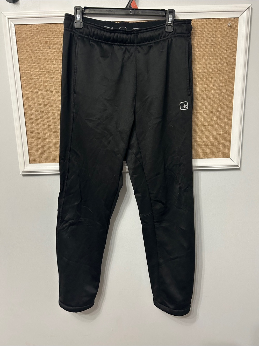 And1 Black Men's Jogger Sweatpants with Subtle Logo